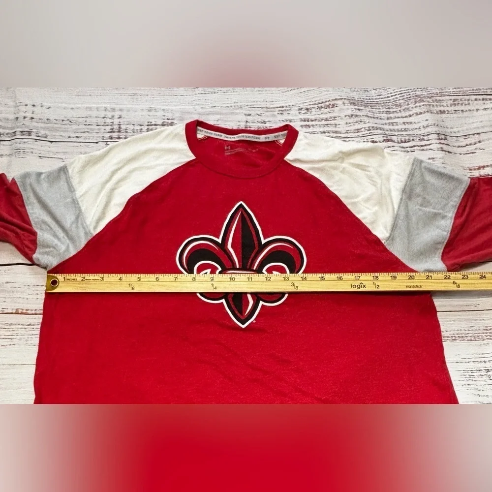 Under Armour Louisiana Ragin’ Cajuns Long Sleeve Tee - Picture 7 of 9